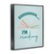 Stupell Industries Shhh I'm Reading Framed Giclee, design by Seven Trees Design
